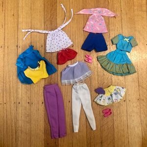 Barbie and Skipper 80's-90's Apparel - Fun Wear